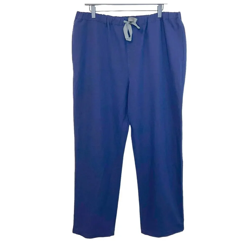 Figs Mens Pisco Scrub Pants Technical Collection Navy Blue FM4500 Size XL